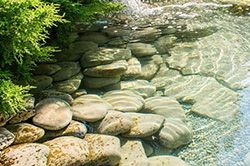 Создание водоемов на даче - пруды, бассейны и фонтаны  в Коломне