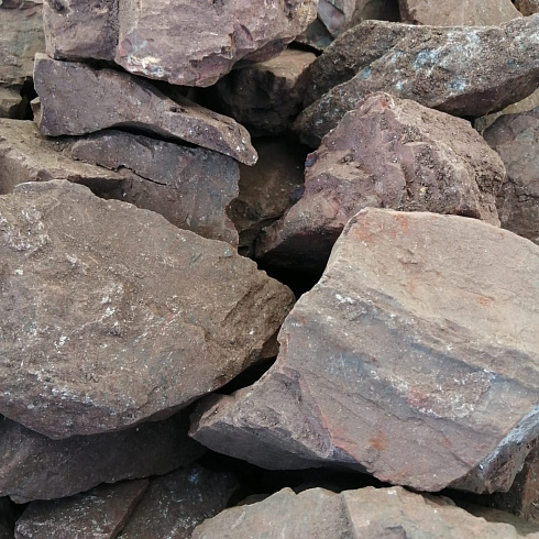 фото Яшма красная  (фр. 70-100 мм)  купить в Коломне в интернет-портале КАМЕНЬ КЛУБ