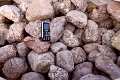 Kamenclub.ru: Розовый валунчик фр.100-300 мм.  купить в Коломне крупный природный камень розовый, серый молочный красный речной галечник природный 7850 руб/т   фото КАМЕНЬ КЛУБ