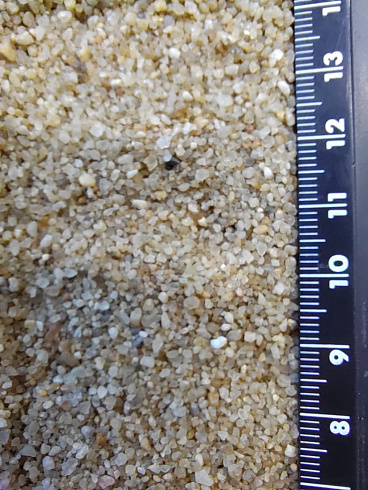 Кварцевый песок для пескоструйных работ фр. 0,8-1,6 мм.  купить в Коломне фото Камень Клуб