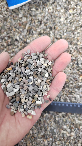 фото Галька черноморская фр. 3-5 мм. купить в Коломне  в интернет-портале КАМЕНЬ КЛУБ