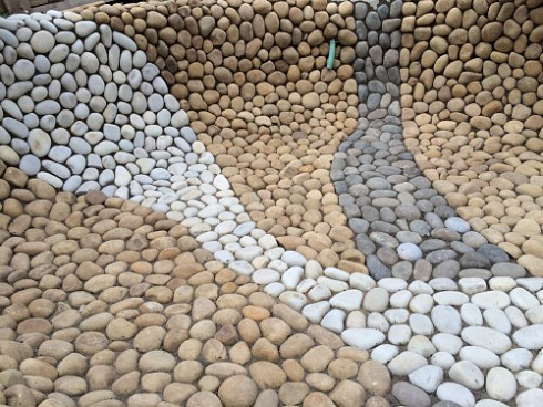 Kamenclub.ru: Песчаник ядра, фр. 100-300 мм  купить в Коломне песчаник бежевый серый рыжий речная галька 5 000 руб/т   фото КАМЕНЬ КЛУБ