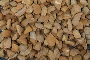 Kamenclub.ru: Щебень крошка желтый (песчаник) фр. 20-40 мм.  купить в Коломне песчаник бежевый рыжий каменная крошка песчаника 9500 руб/т   фото КАМЕНЬ КЛУБ