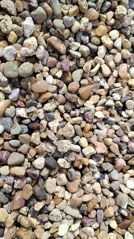 Kamenclub.ru: Галька окат (серо-желтая) фр.5-10 мм. купить  в Коломне галька речная рыжий, желтый, рыжий, серо-желтый речная окатанная галька декоративная 5000 руб/т   фото КАМЕНЬ КЛУБ