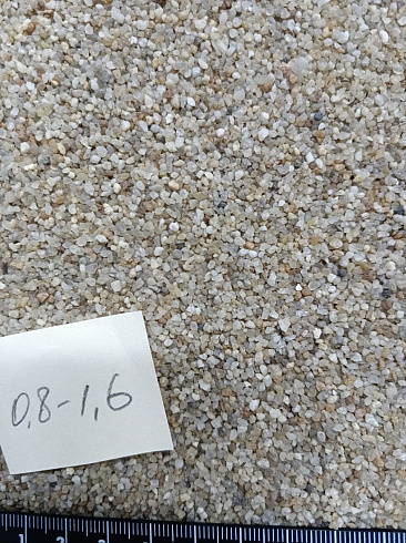 Кварцевый песок для пескоструйных работ фр. 0,8-1,6 мм.  купить в Коломне фото Камень Клуб