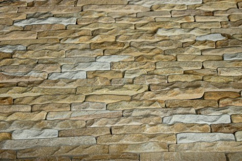 Kamenclub.ru: Песчаник (лапша) art PSG-3-02  купить в Коломне    2400 руб/кв.м   фото КАМЕНЬ КЛУБ