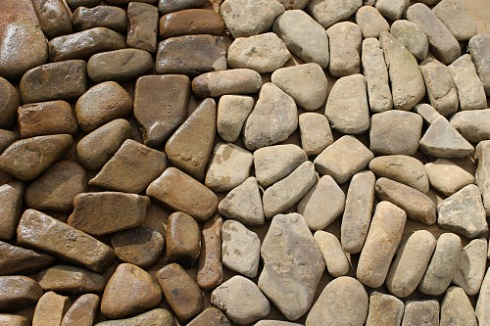 Kamenclub.ru: Песчаник брусчатка  купить в Коломне    5 500 руб/т   фото КАМЕНЬ КЛУБ