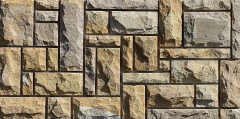 Kamenclub.ru: Песчаник плитка (Византия) art PSG-L-05  купить в Коломне    2850 руб/кв.м   фото КАМЕНЬ КЛУБ