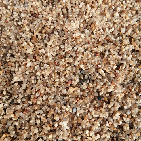 Кварцевый песок сухой фракцинированный фр. 1,6-4 мм.  купить в Коломне фото Камень Клуб
