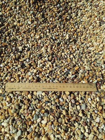 Kamenclub.ru: Галька окат (серо-желтая) фр.5-10 мм. купить  в Коломне галька речная рыжий, желтый, рыжий, серо-желтый речная окатанная галька декоративная 5000 руб/т   фото КАМЕНЬ КЛУБ