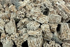 Kamenclub.ru: Крымский природный меотис фр. 100-500 мм.  купить в Коломне меотис бежевый рыжий молочный желтый ракушечник 4 500 руб/т   фото КАМЕНЬ КЛУБ