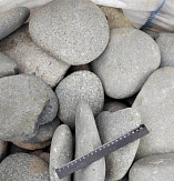 Kamenclub.ru: фото ПЛОСКАЯ ГАЛЬКА (речная горная) купить  в Коломне  видео обзоры природного камня