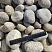 Kamenclub.ru: Галька речная окат (серо-белая) фр. 70-120 мм купить  в Коломне галька галечник бело-серая, серо-белая, серая, белая речная природная галька  8000 руб/т   фото КАМЕНЬ КЛУБ