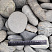 Kamenclub.ru: Галька речная окат (темно-серая) фр. 70-150 мм. купить  в Коломне галька речная темно-серая, синяя, серая речная галька округлая  8000 руб/т   фото КАМЕНЬ КЛУБ