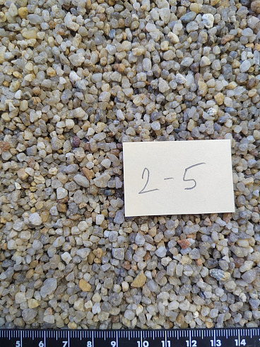 Кварцевый песок для площадок фр. 2-5 мм.  купить в Коломне фото Камень Клуб