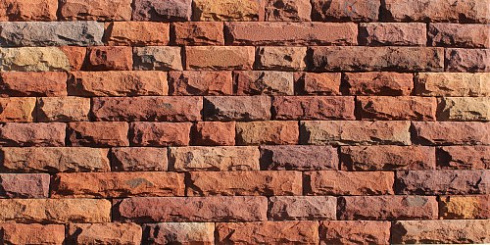 Kamenclub.ru: Песчаник (красный дракон) art PSK-5-03  купить в Коломне    3350 руб/кв.м   фото КАМЕНЬ КЛУБ