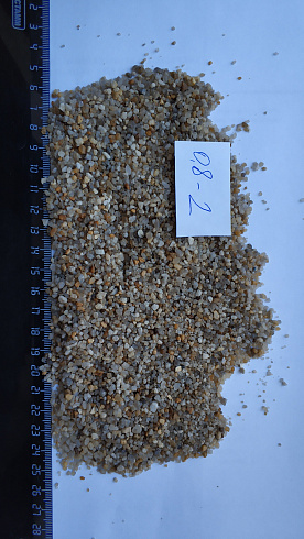 Кварцевый песок для площадок фр. 0,8 - 2 мм.  купить в Коломне фото Камень Клуб