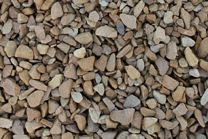 Kamenclub.ru: Щебень крошка желтый (песчаник) фр. 10-20 мм.  купить в Коломне песчаник бежевый, серый, рыжий декоративный ландшафтный щебень колотый 9500 руб/т   фото КАМЕНЬ КЛУБ