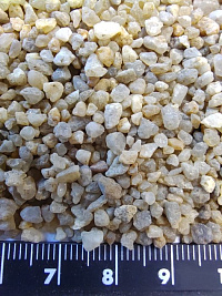 Кварцевый песок для водоподготовки фр. 1,6-3 мм.  купить в Коломне фото Камень Клуб