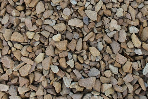 Kamenclub.ru: Щебень крошка желтый (песчаник) фр. 10-20 мм.  купить в Коломне песчаник бежевый, серый, рыжий декоративный ландшафтный щебень колотый 9500 руб/т   фото КАМЕНЬ КЛУБ