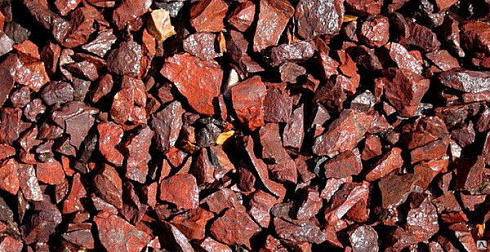 Kamenclub.ru: Щебень крошка красный (ЯШМА) фр. 5-10 мм.  купить в Коломне крошка каменная яшмы красный, бордовый, темно-красный декоративная крошка ландшафтная каменная яшмоидная 8500 руб/т   фото КАМЕНЬ КЛУБ