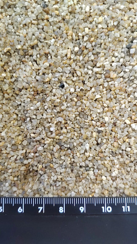 Кварцевый песок для площадок фр. 0,8 - 2 мм.  купить в Коломне фото Камень Клуб