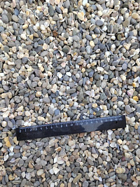 Галька крымская прибрежная фр. 5-10 мм.  купить в Коломне фото Камень Клуб