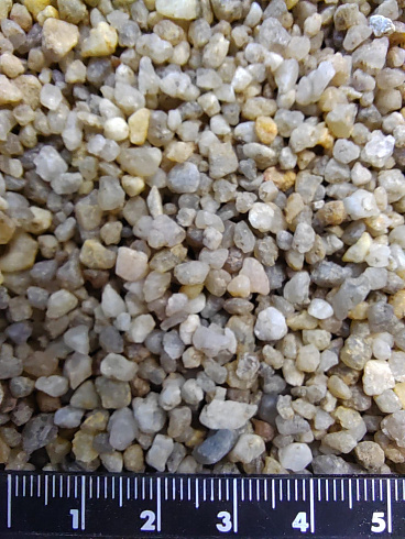 Кварцевый песок для площадок фр. 2-5 мм.  купить в Коломне фото Камень Клуб